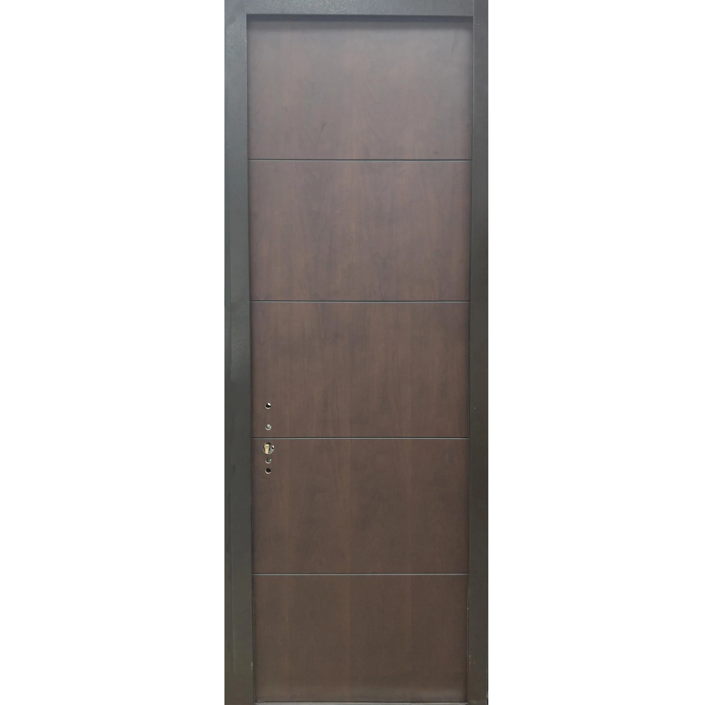 Natural Wood Veneered Door with Fire Rated Material Inside