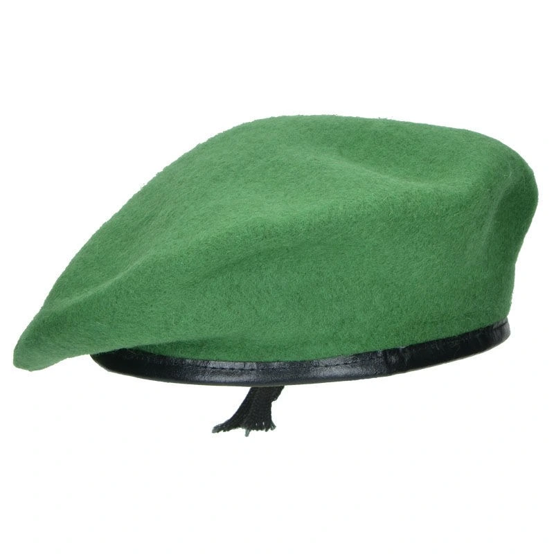 Customized Military High quality/High cost performance  100% Wool Army Police Beret Caps