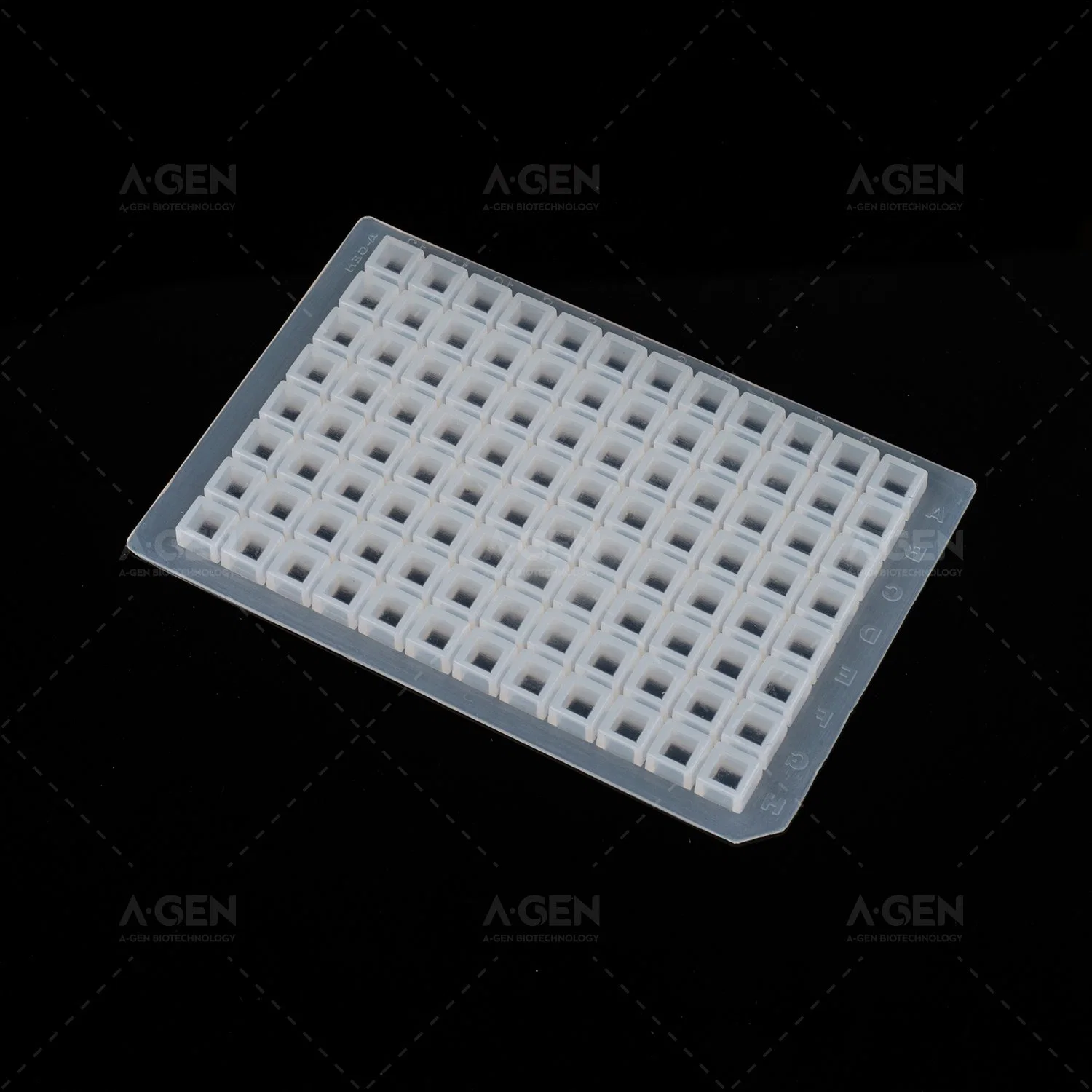 M-PCR-Rd-96 Lab Use silicone Mat para placa PCR 96