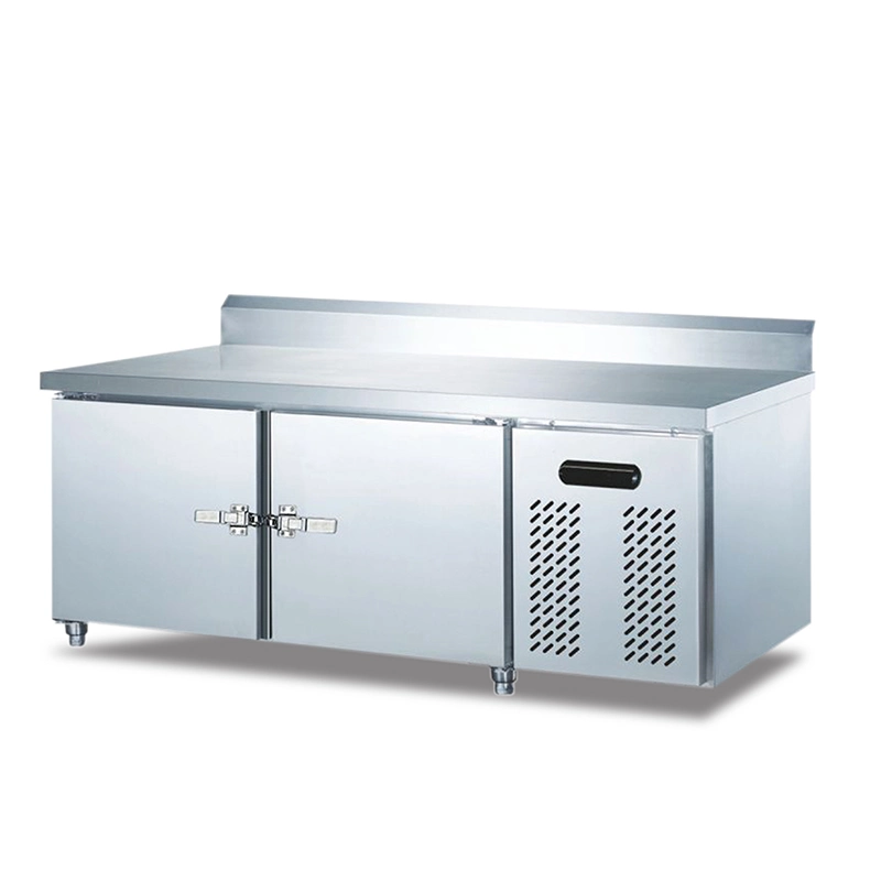 2 Door Stainless Steel Commercial Workbench