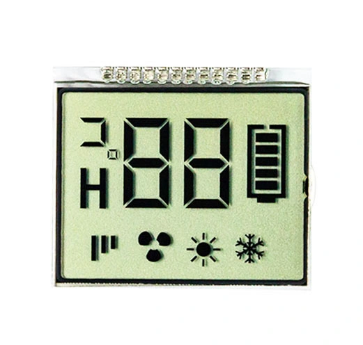 Customized Positive Reflective Tn Segment LCD Screen for Instrument Controller