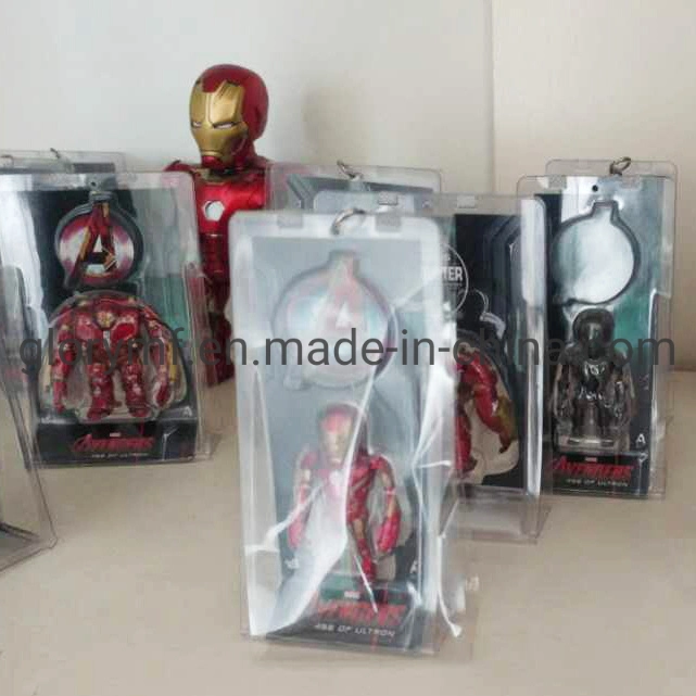 4cm Ultron Captain America PVC Action Figure with Key Chain