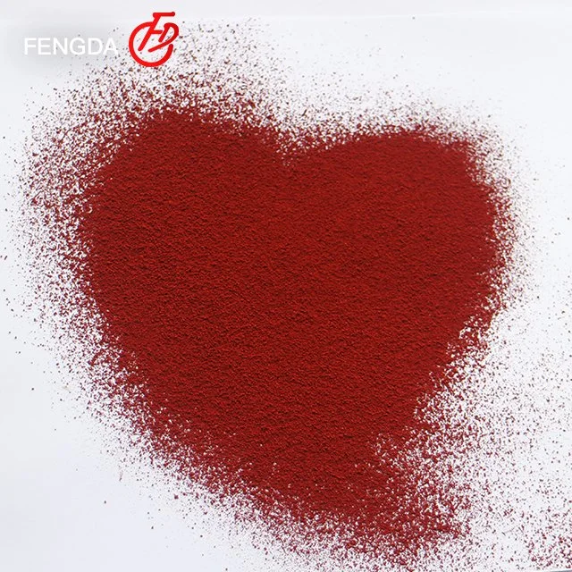 Iron Oxide Red Mudanjiang Fengda 1332-37-2 Pigment Manufacturer H130 190 Price Red Iron Oxide