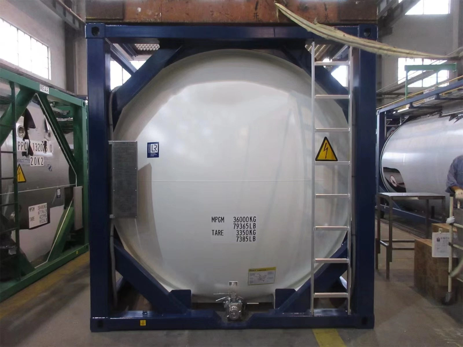 26, 000 Liter 20ft ISO Tankcontainer für Kraftstoff, Rohöl, Diesel