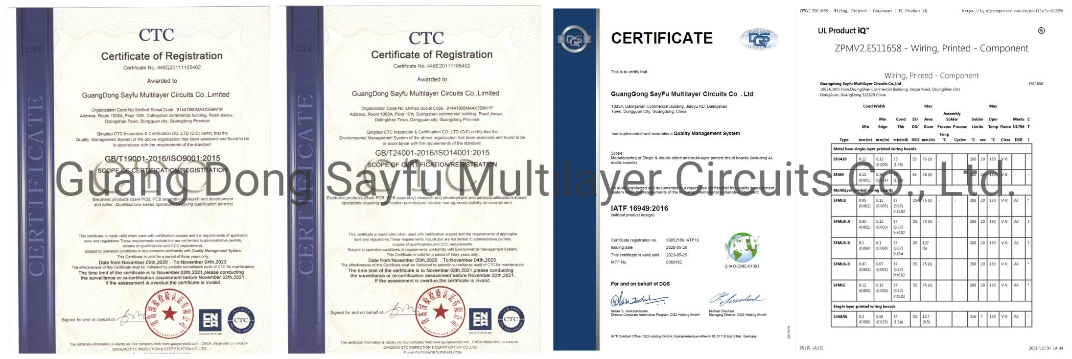 Multilayer HDI Fast Deadline Printed Circuit Boards and PCBA Rigid Circuit Boards