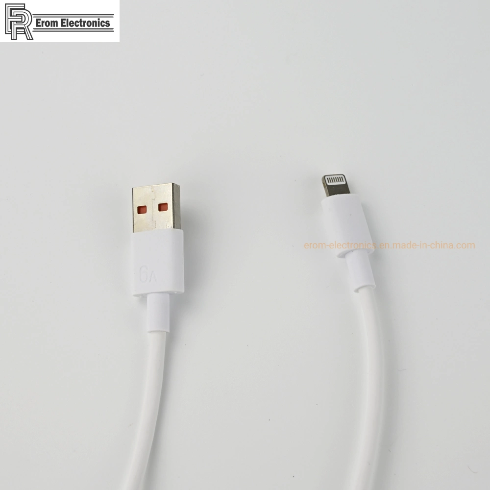 Marca nuevo original 66W de carga Super Cable USB 2.0 tipo C de carga rápida de 6A Compatible C Cable USB de Huawei Xiaomi Oppo Vivo