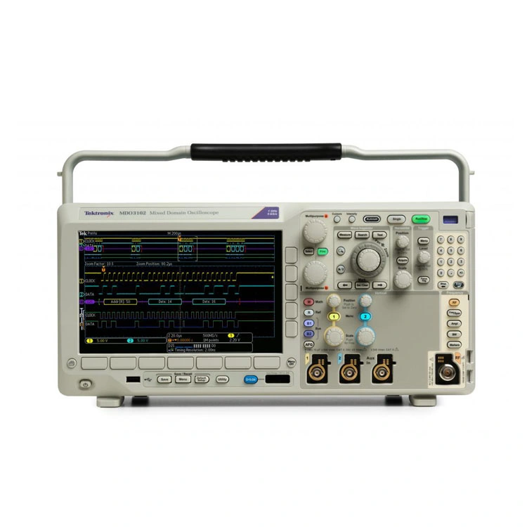 Mdo3022 200 MHz 2.5 GS/s	10 Mpoints 2 Analog Channels Tektronix Mixed Domain Oscilloscope