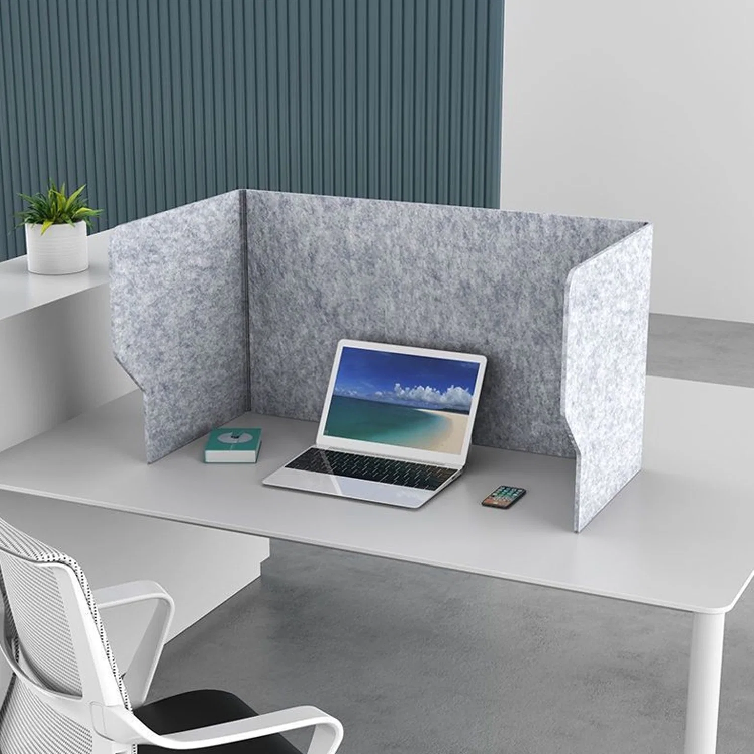 Eco-Friendly Polyester Fiber Sound Insulation Board for Office Partition