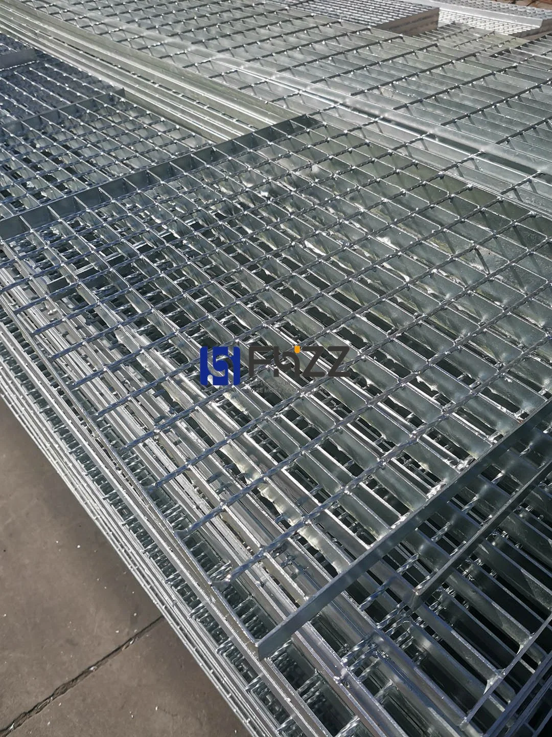 Pressure Resistance Welded Galvanized Open Bar Steel Gratings for Drain Grating Cover