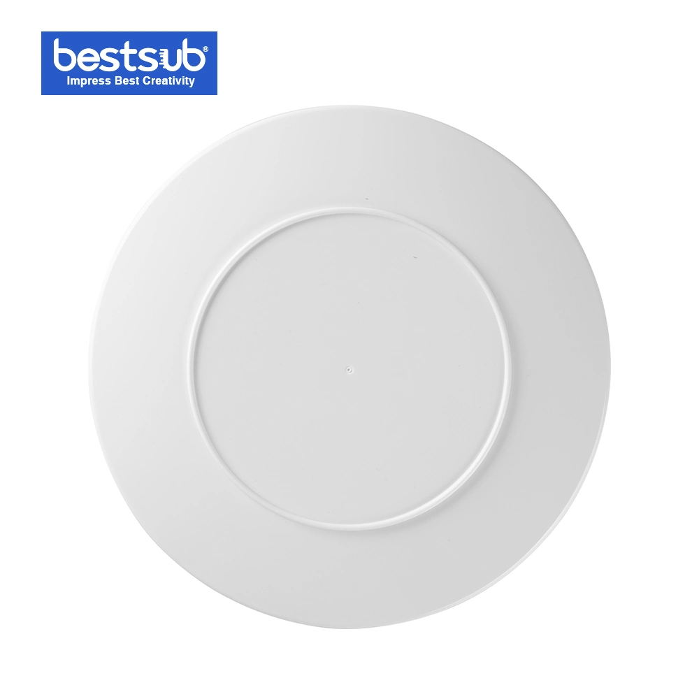 8 in. Sublimation White Plastic Plate (BPP01)