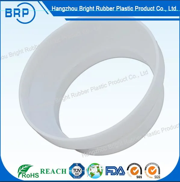 White PVC Ceiling Duct Connection Gasket Ring with Mounting Ventilation Frame