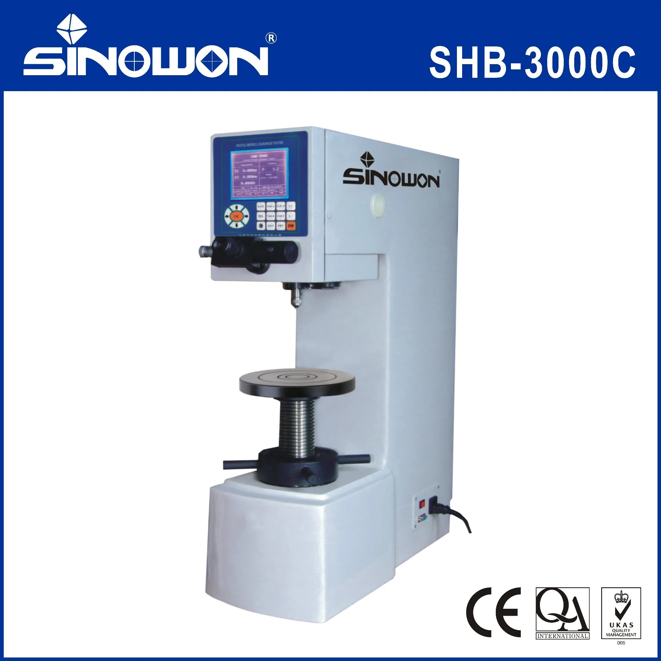 Half-Auto Digital Brinell Hardness Tester for Mild Steel