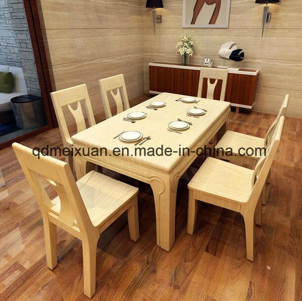 Solid Wooden Dining Table Living Room Furniture (M-X2932)