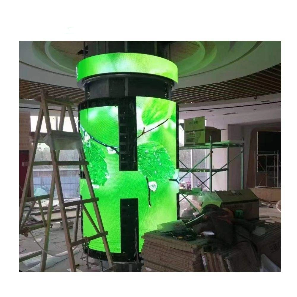 LED Flexible Screen Full Color Display Moving Sign Low Power Consumption Magic Cube LED Display