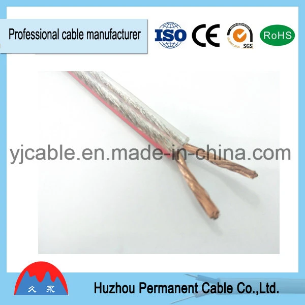 2core PVC Speaker Cable Price AV Audio Engineering Wire for Theater Equipment and Building Sound System Copper Wires and Cables