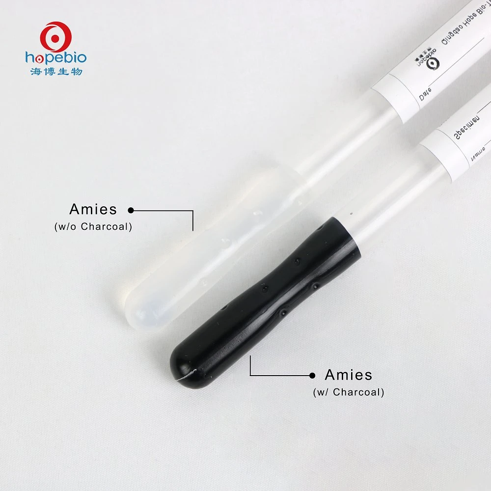 Laboratory Specimen Collection Amies with Swab for The Transportation and Preservation of Pathogen Specimens