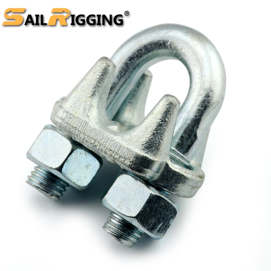 G450 Steel Galvanized Drop Forged Us Type Wire Rope Clip (CE, SGS, BV, ISO) Wire Rope End Fitting