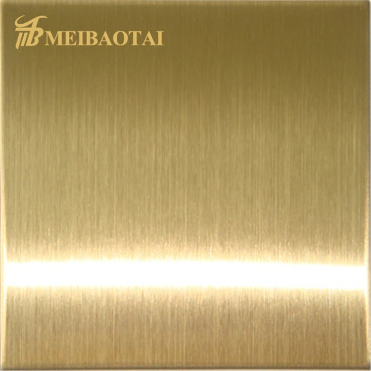 Hairline 304 PVC Coated Stainless Steel Sheet Stainless Steel Sheet Metal Gauge Thickness Chart