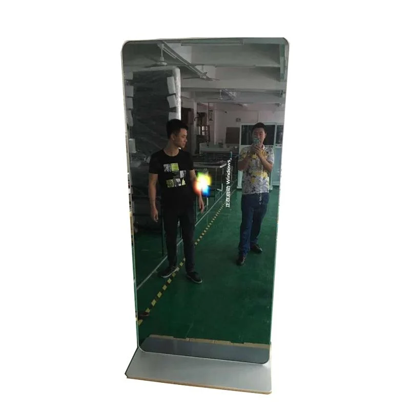 Cabine fotográfica Magic Mirror de 32-98 polegadas com rede de leitores de anúncios interativos Leitor de vídeo multimédia HD Digital Signage LCD Advertising Display