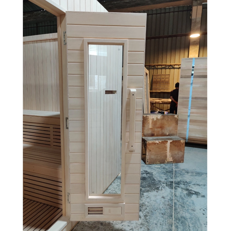 Good Nature Solid Wood Hemlock Wood Red Cedar Wood Strong Sauna Room