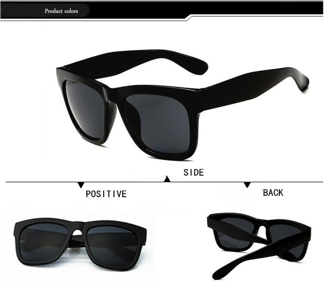 Sunglasses Polarized Square Thick Eye Glasses Unisex Oversize Plastic Sunglasses Bl12956