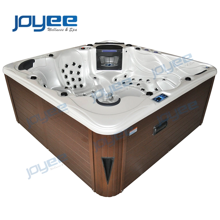 Joyee Luxury SPA America Acrylic 5 Persons Hot Tub Family Party Massage SPA Outdoor