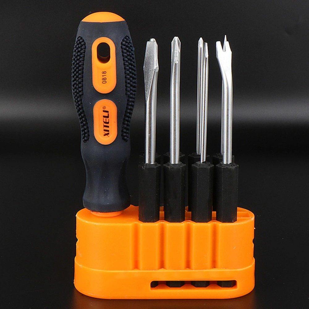 Screwdriver Set Household Tools Nine-Piece Set Cross Point Pry Household Screwdriver Set Hardware Tools