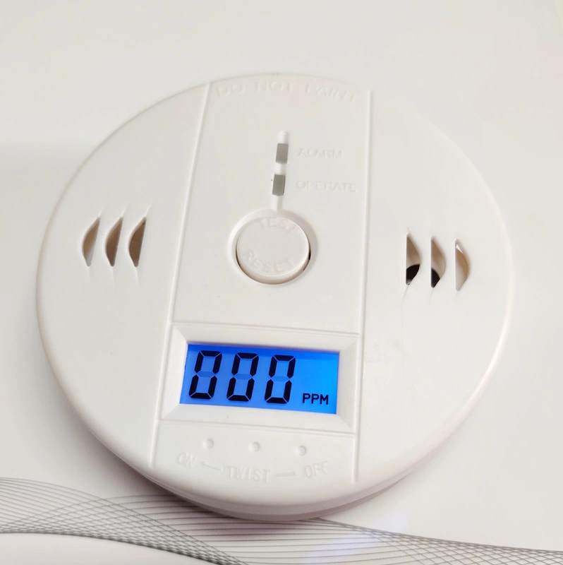 Carbon Monoxide Co Gas Leak Alarm for Indoor Home Security System