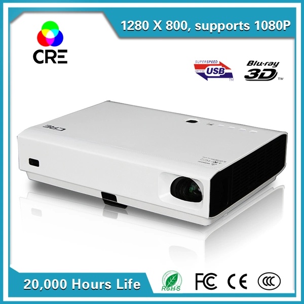 New Year Gift! LED Laser 3D Video Projector