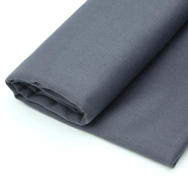 Woven Twill 100% Polyester 21*21 108*58 Workwear Fabric