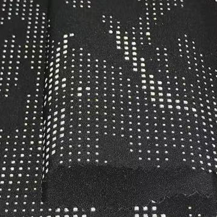 Reflective Coating Dots Pearlescent Printing Chemical Fiber Reflective Fabric Pongee Fabric for Clothing Luggage