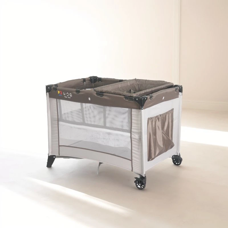 Premium Baby Crib with Changing Table and Second Layer