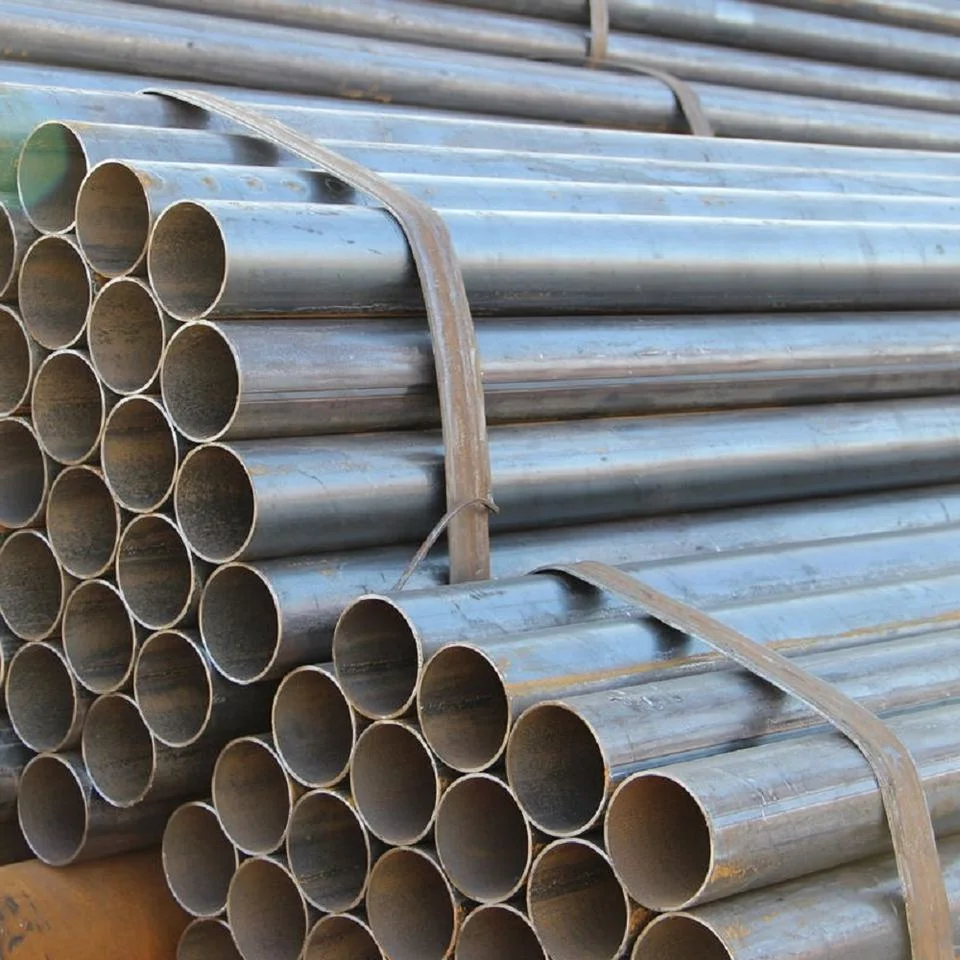 Construction Large Diameter High Strength 0.8 - 12.75 mm Hot Rolled Spiral Welded Round Carbon Steel Pipe