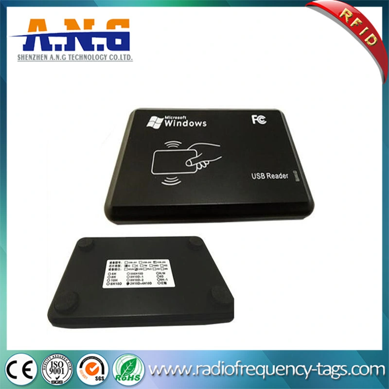 Desktop USB RFID Card Reader Mf Reader Plug and Play