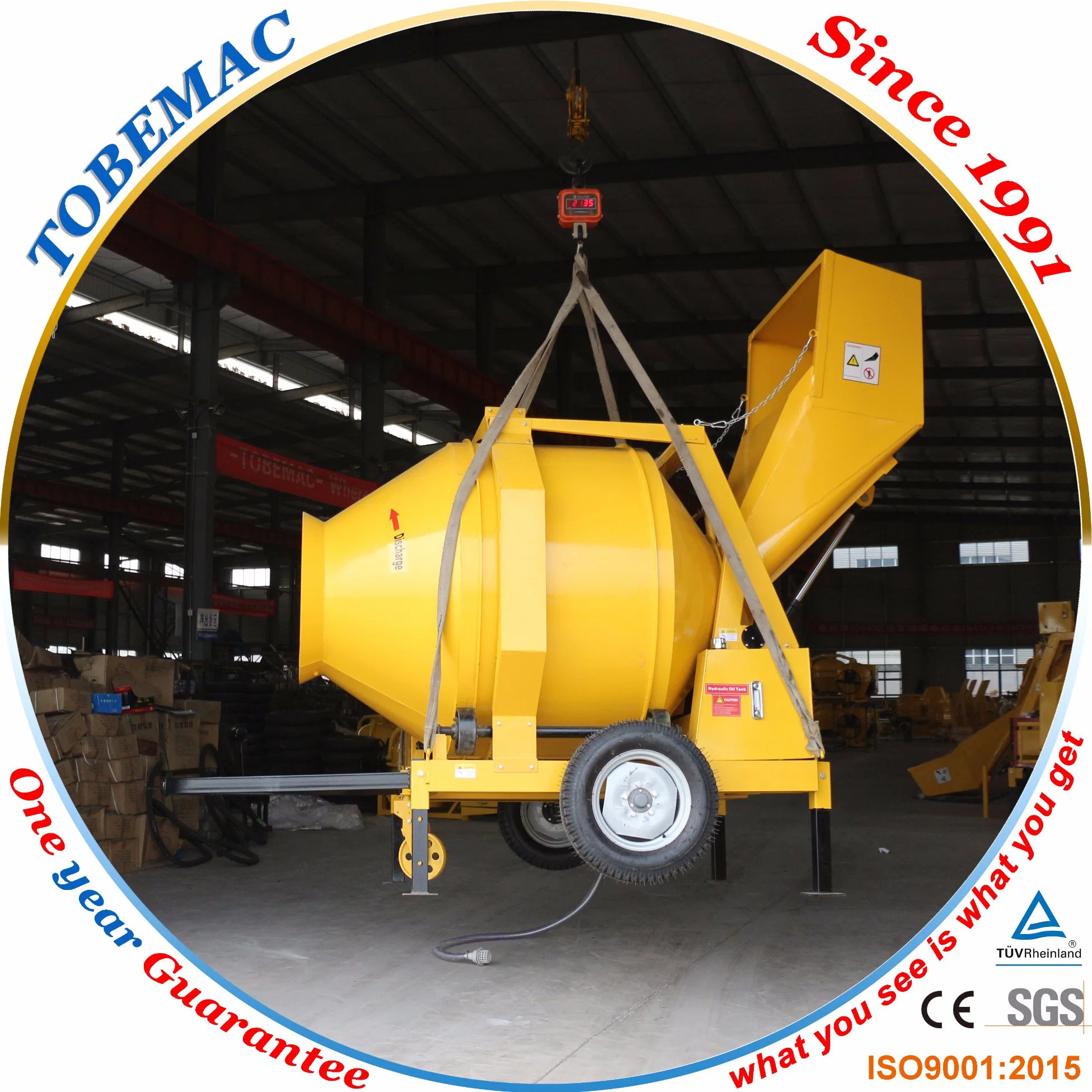 Tobemac Jzc500 Concrete Pump with Diesel Engine