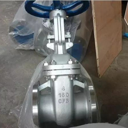 DN80 Rising Stem Bolted Bonnet Cast Steel Gate Valve with Bw Ends