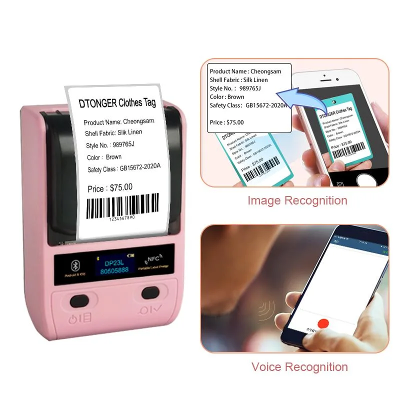 58mm POS Wireless Handheld Thermoquittungsdrucker