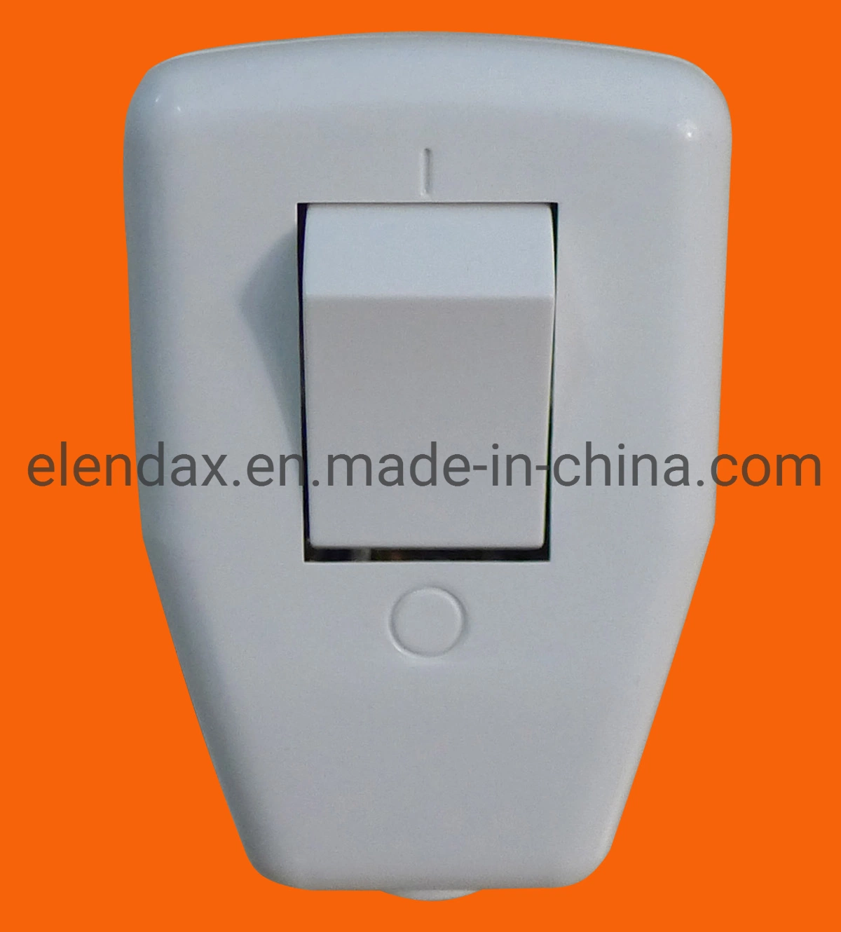 European Style Straight Shape Electric 2 Pin Power Plug (P7053)