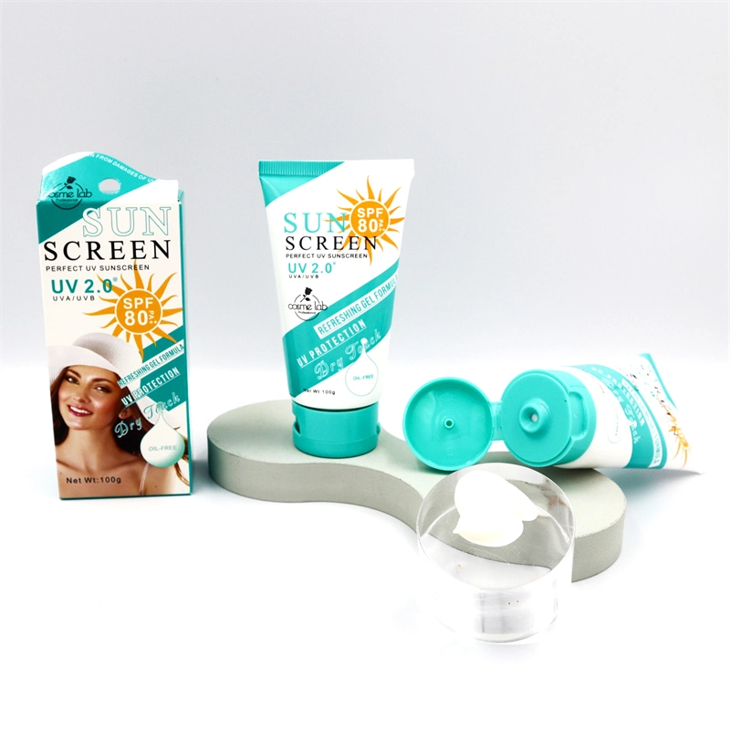 OEM ODM SPF 70 Sonnenschutz Sonnenschutz-Bildschirm Isolation UV Whitening Sun Block Creme Moisturizer Bio Sonnencreme