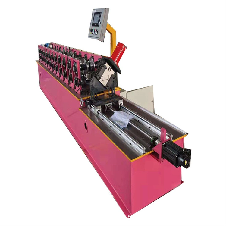 High Speed Galvanized Steel Profile C Z U Channel Interchanged Purlin Cold Roll Forming Machine