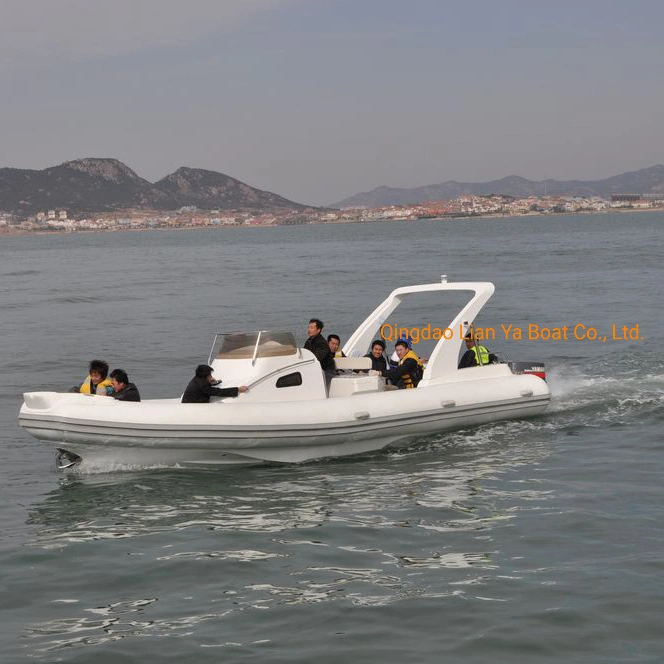 Liya rigide Inflatable Boat Rib Boat Outboard Motor 8,3 m/27 pieds