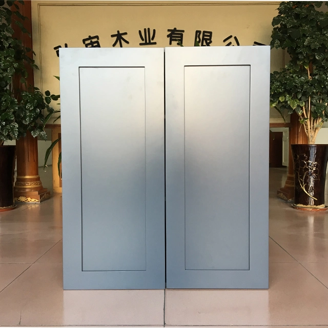 Foshan Factory Dull Gray Hanging Cabinet American Standard Wall Cabinet