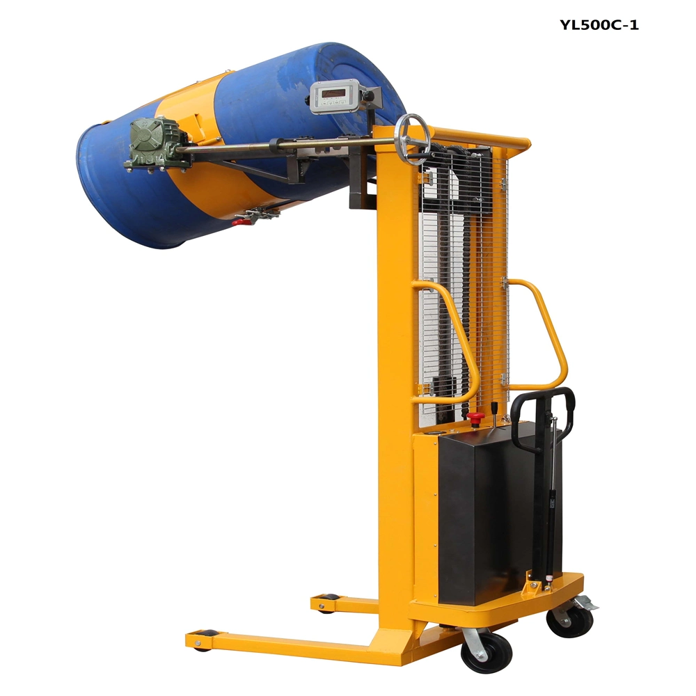 Loading Trucks Dump Stacking Trucks Oil Drum Hoist Electric Hydraulic Mechanical