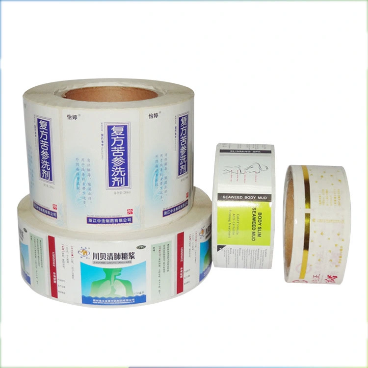 Custom Paper Printing Label Adhesive Logo Rolls Sticker