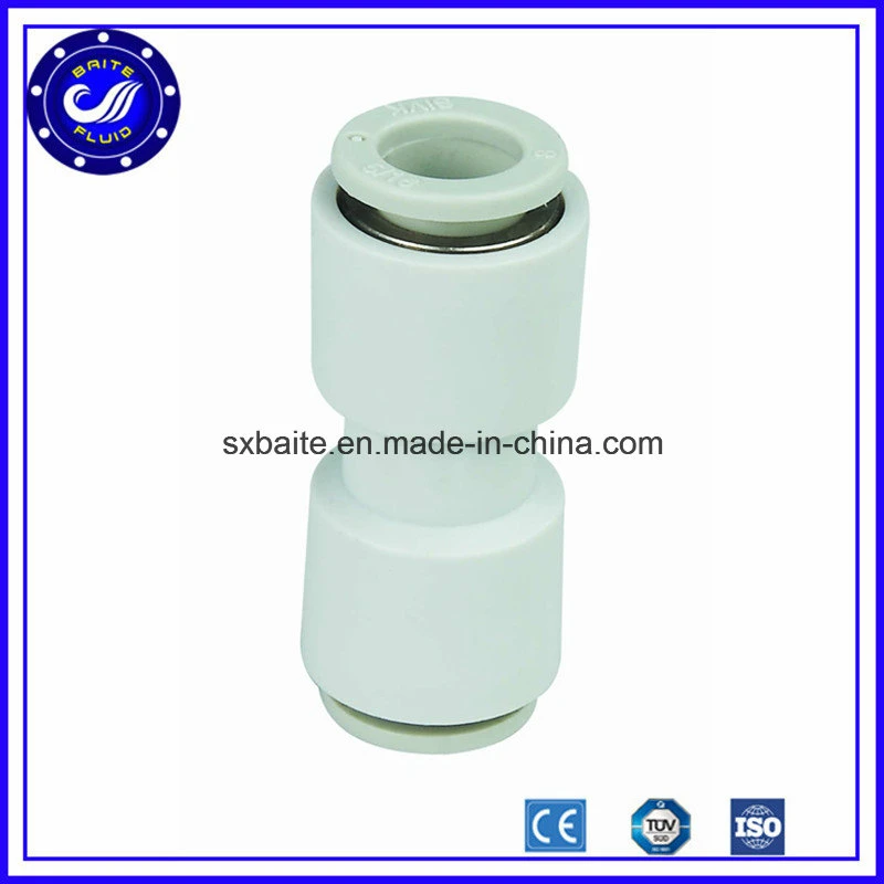 Straight Metal One Touch Tube Pneumatic Quick Fittings