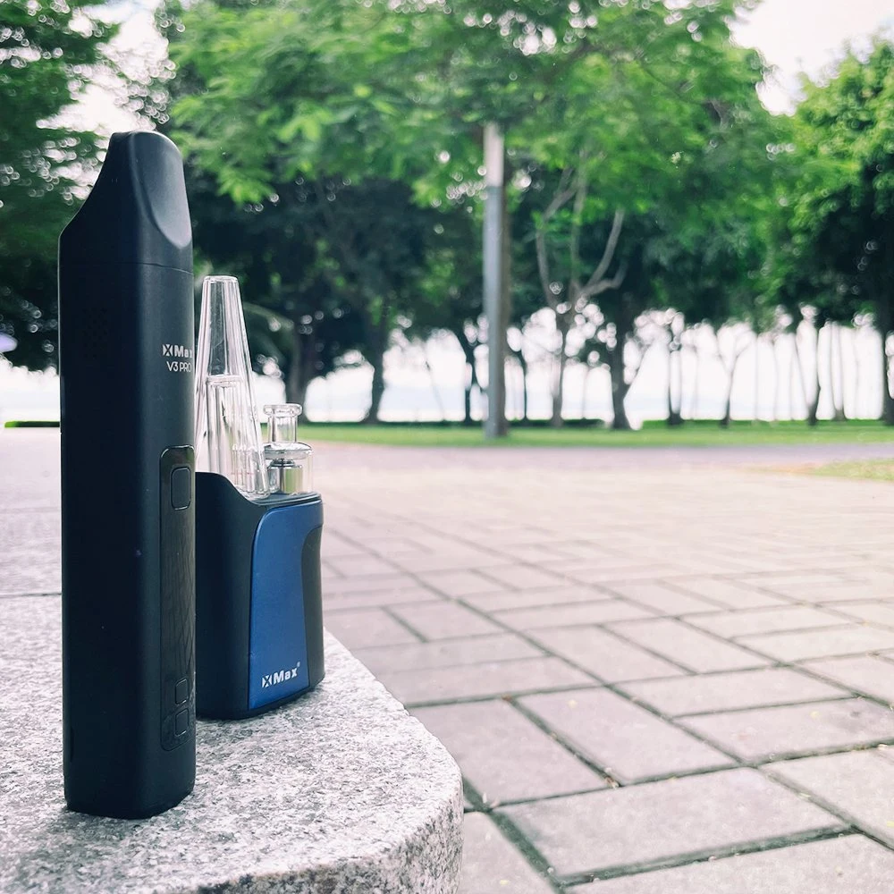 Xmax Qomo Smart DAB Rig-Concentrate &amp; Wax VAPE Pen VAPE desechable caído en agua