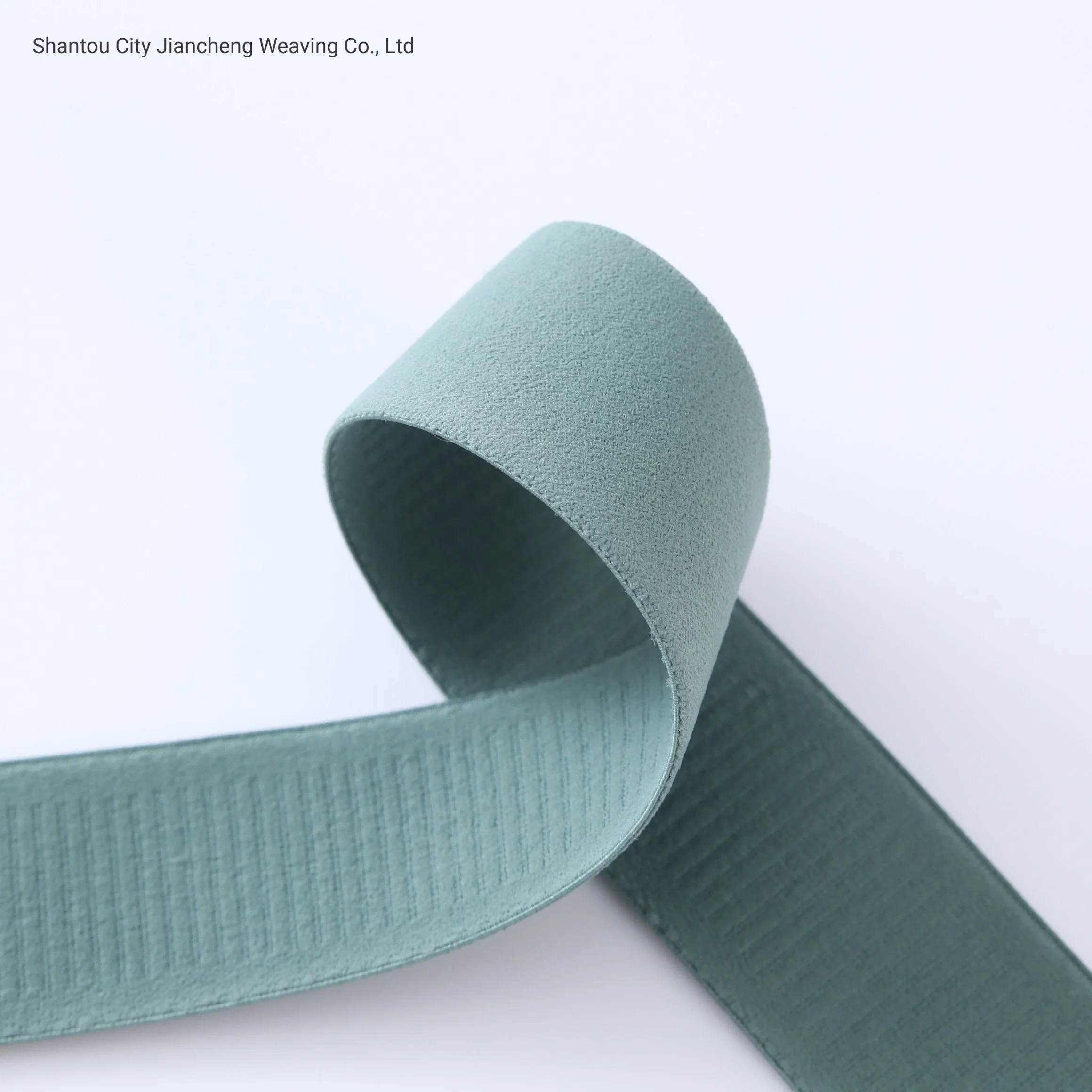 High Quality Nylon Underwear Bra Wire Casing Plush Back Double Teeth Edge Elastic Webbing Ribbon for Bra