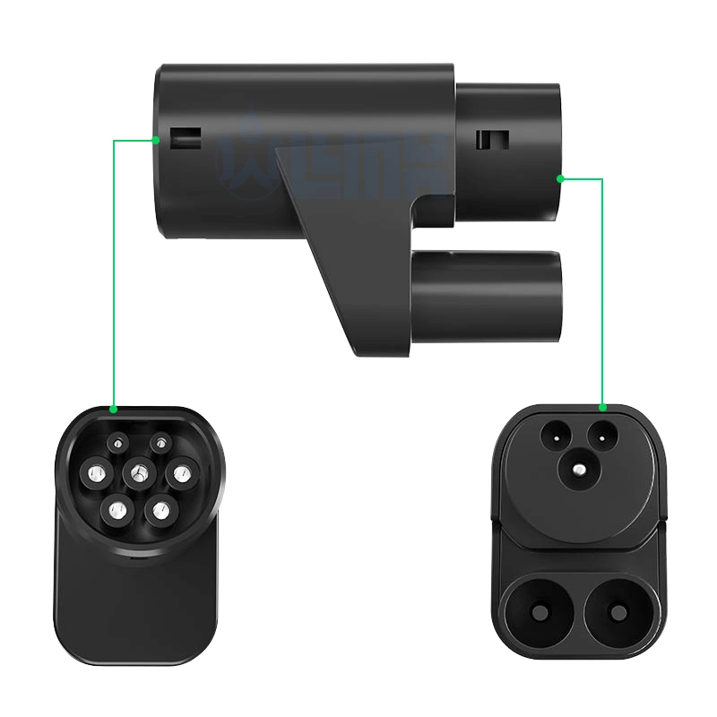 Electric Car Charger CCS Type 2 CCS Combo 2 Connector EV Connectors DC CCS2 to Type2 EV Plug Adapter