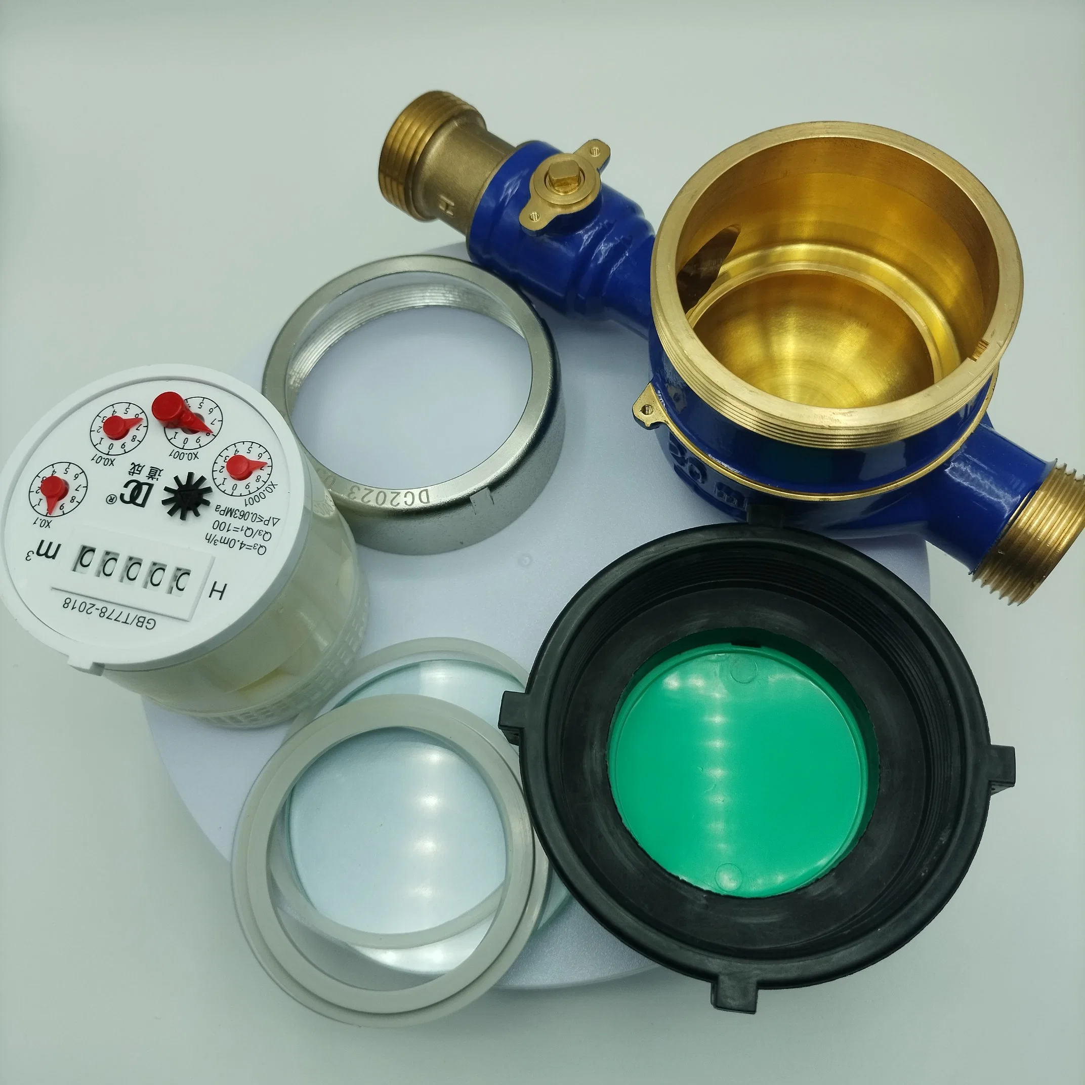 Multi Jet Magnetic Dry Brass Water Meter Dial and Mechanism