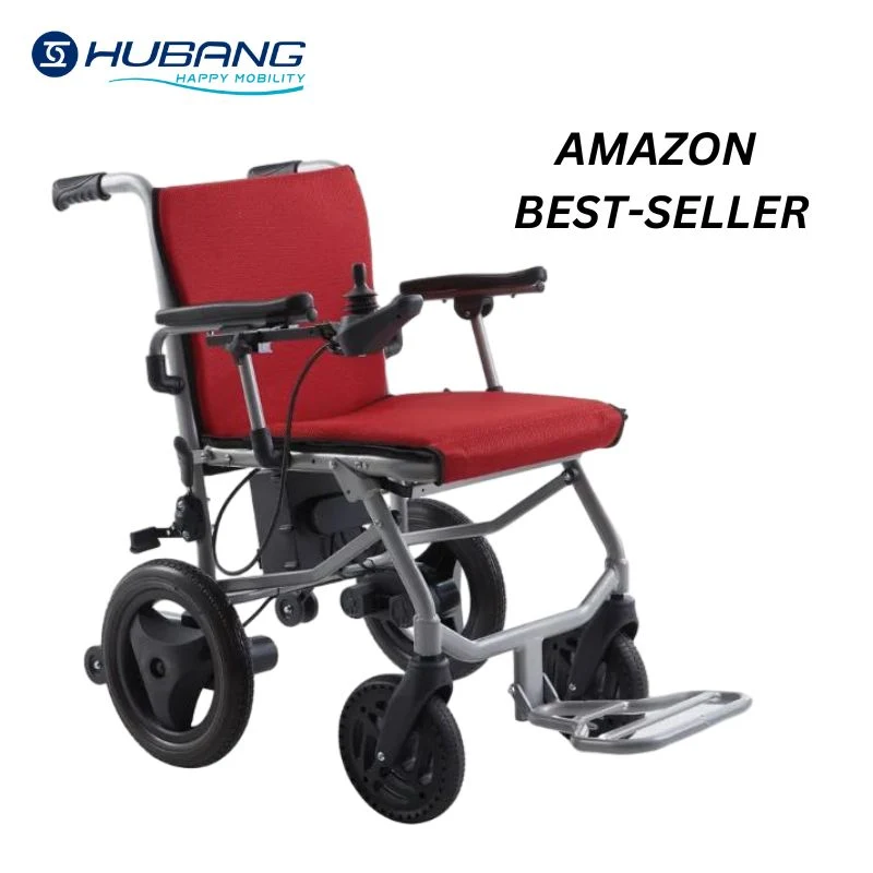 Silla de ruedas portátil plegable eléctrica silla de ruedas con ruedas eléctrica con un precio favorable
